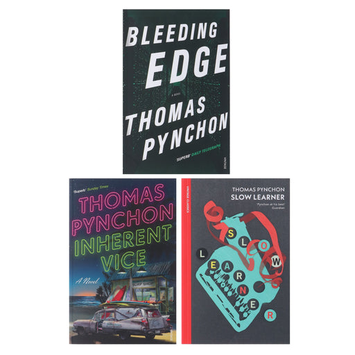 Thomas Pynchon Collection (Slow Learner, Inherent Vice & Bleeding Edge) 3 Books Set - Fiction - Paperback Fiction Penguin Random House