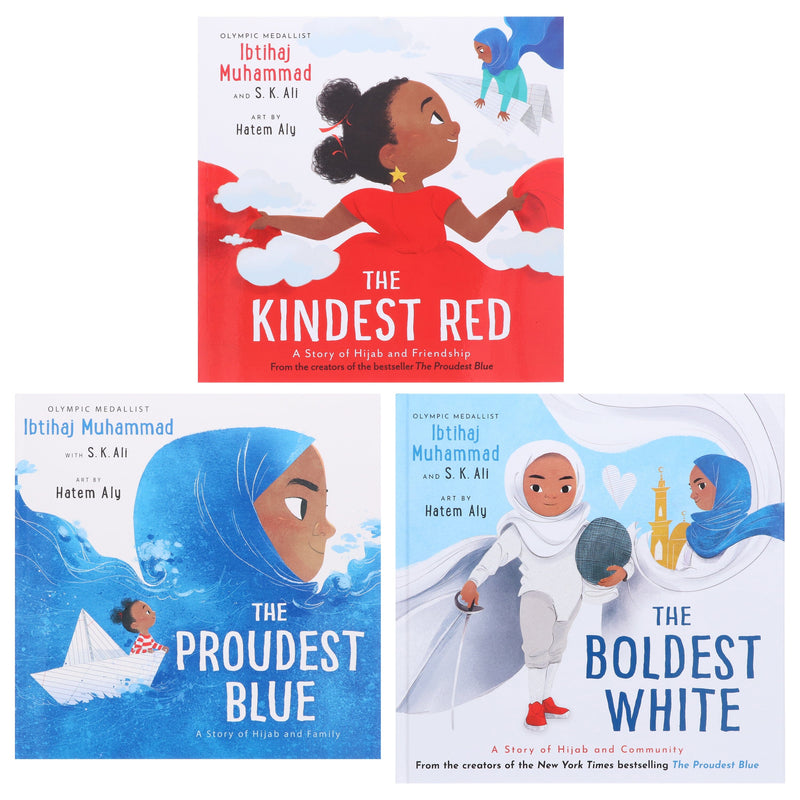 The Proudest Blue Series By Ibtihaj Muhammad & S. K. Ali: 3 Picture Books Collection Set - Ages 4-8 - Paperback/Hardback 5-7 Andersen Press Ltd