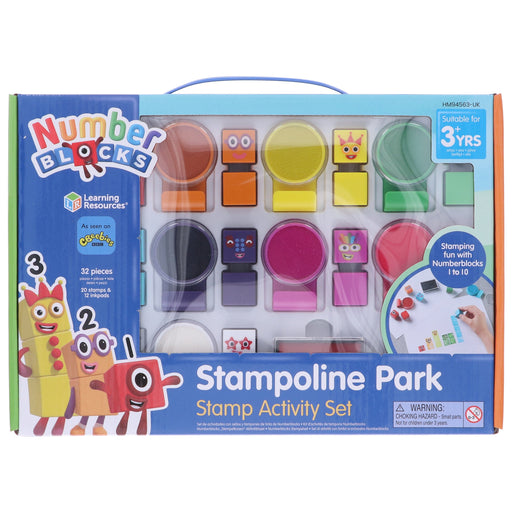 Numberblocks Stampoline Park Stamp Activity Set by Learning Resources - Ages 3+ Educational Toys Learning Resources