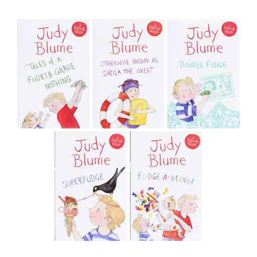 Judy Blume Fudge Series 5 Books Collection Set - Age 7-9 - Paperback 7-9 Pan Macmillan