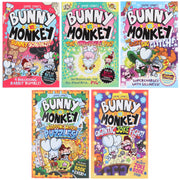 Bunny vs Monkey Comic Collection by Jamie Smart 5 Books Set - Ages 7+ - Paperback Graphic Novels David Fickling Books ltd