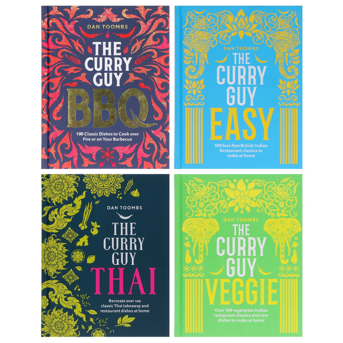 The Curry Guy Collection By Dan Toombs 4 Books Set - Non Fiction - Hardback Non-Fiction Hardie Grant Books
