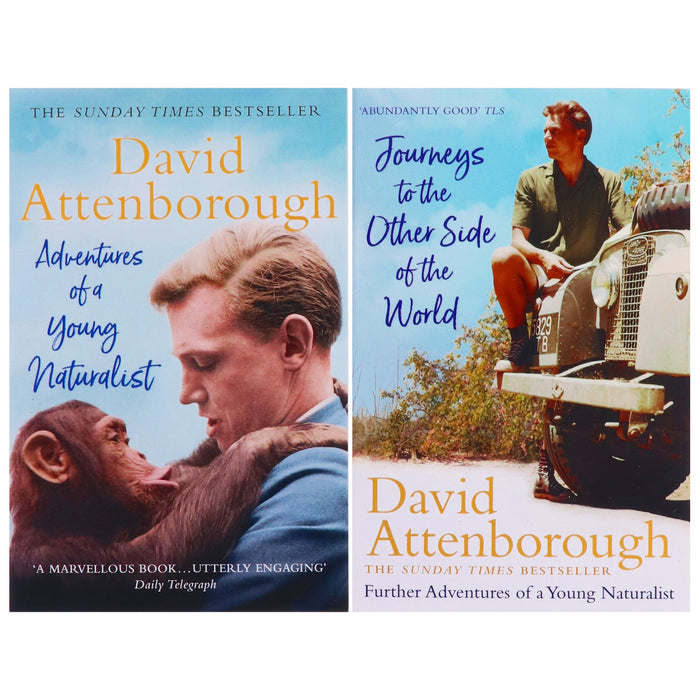David Attenborough 2 Books Collection Set - Fiction - Paperback Fiction Two Roads