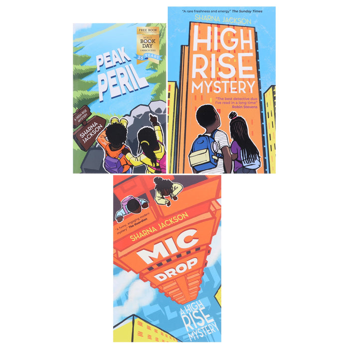 A High-Rise Mystery Series by Sharna Jackson: 3 Books Collection Set - Fiction - Paperback Fiction Disney Book Publishing Inc.