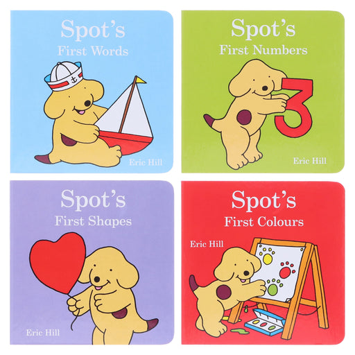 Spot's Little Learning Library by Eric Hill 4 Books Collection Box Set - Ages 2+ - Board Book 3-5 Penguin Random House