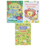 Usborne: My Animal Activity Pack 3 Books Box Set and Over 160 Stickers - Ages 3+ - Paperback 3-5 Usborne Publishing Ltd