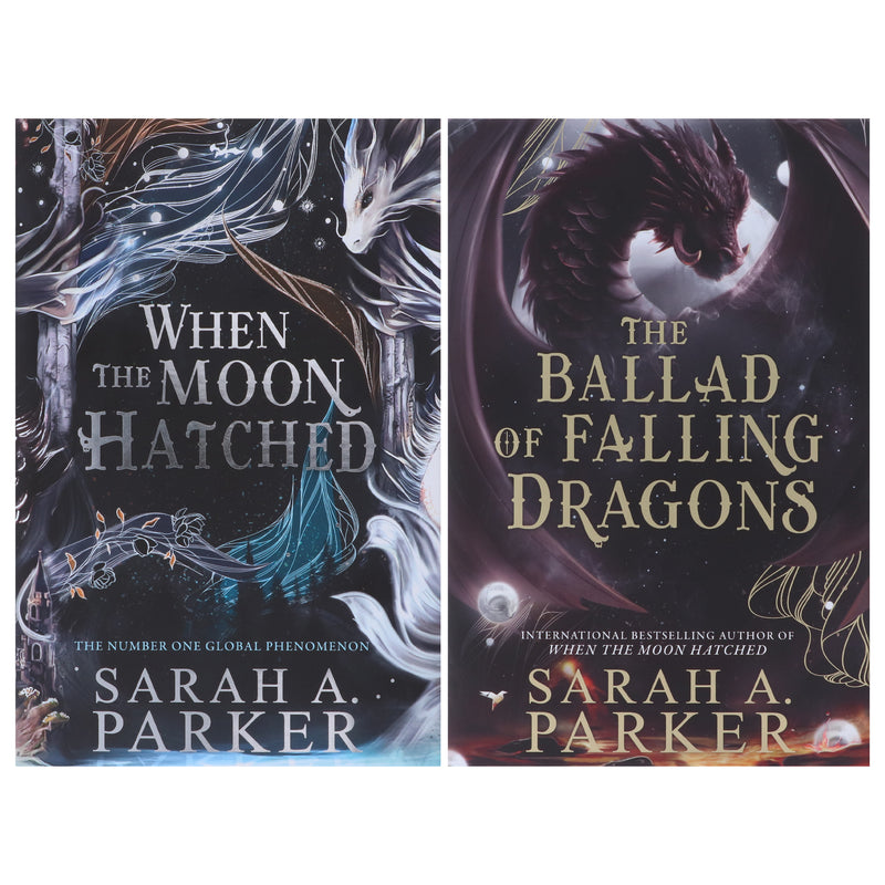 The Moonfall Series by Sarah A. Parker 2 Books Collection Set - Fiction - Hardback