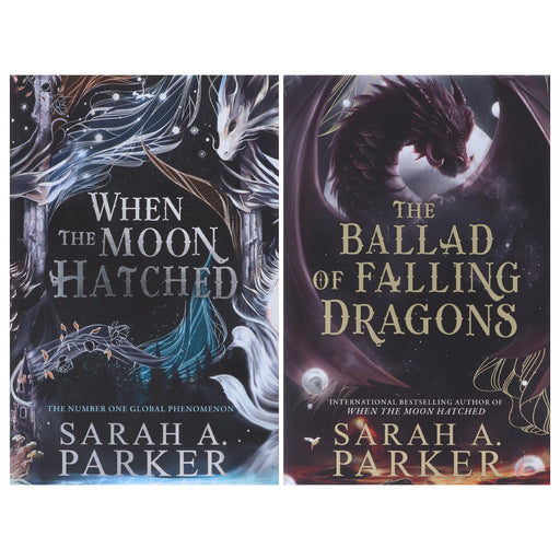 The Moonfall Series by Sarah A. Parker 2 Books Collection Set - Fiction - Hardback Fiction HarperCollins Publishers