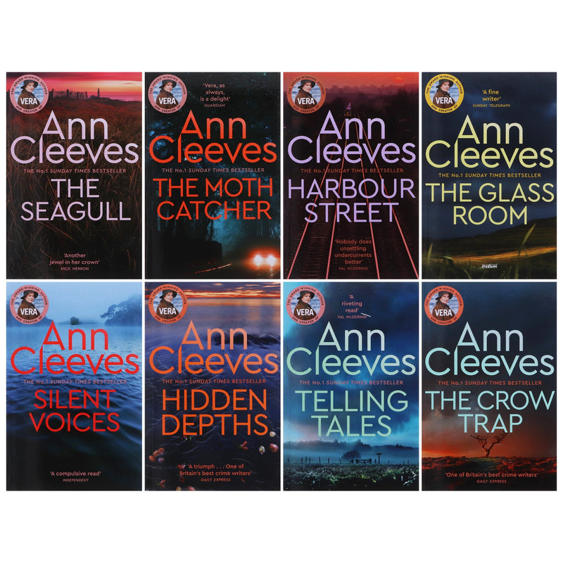 Vera Stanhope by Ann Cleeves 8 Books Collection Set - Fiction - Paperback Fiction Pan Macmillan