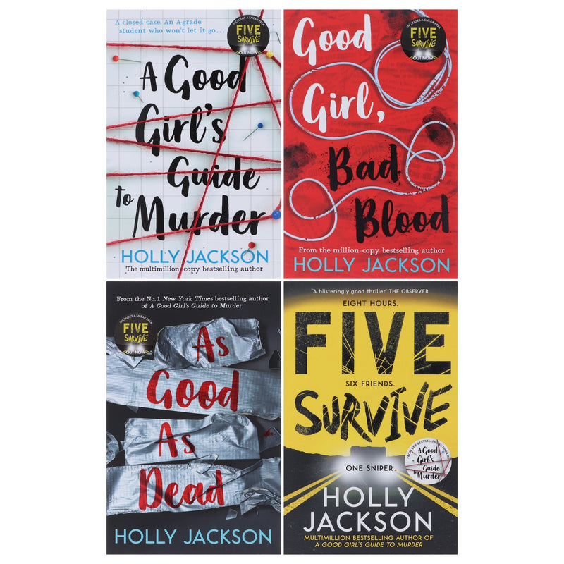 Holly Jackson Collection 4 Books Set - Ages 14+ - Paperback Young Adult HarperCollins Publishers