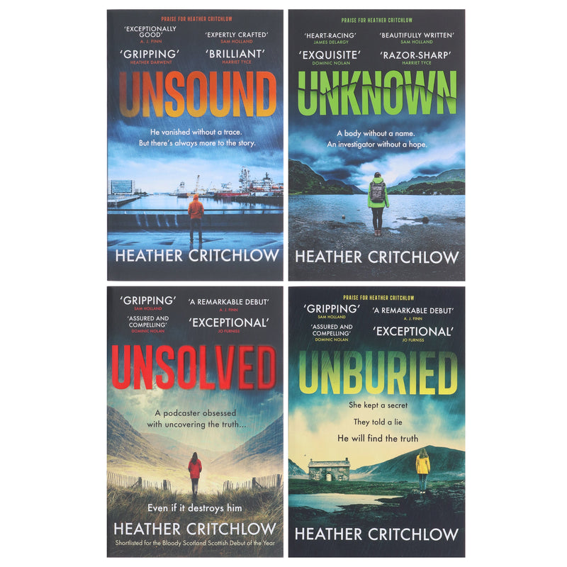 The Cal Lovett Files Series by Heather Critchlow 4 Books Collection Set - Fiction - Paperback Fiction Canelo