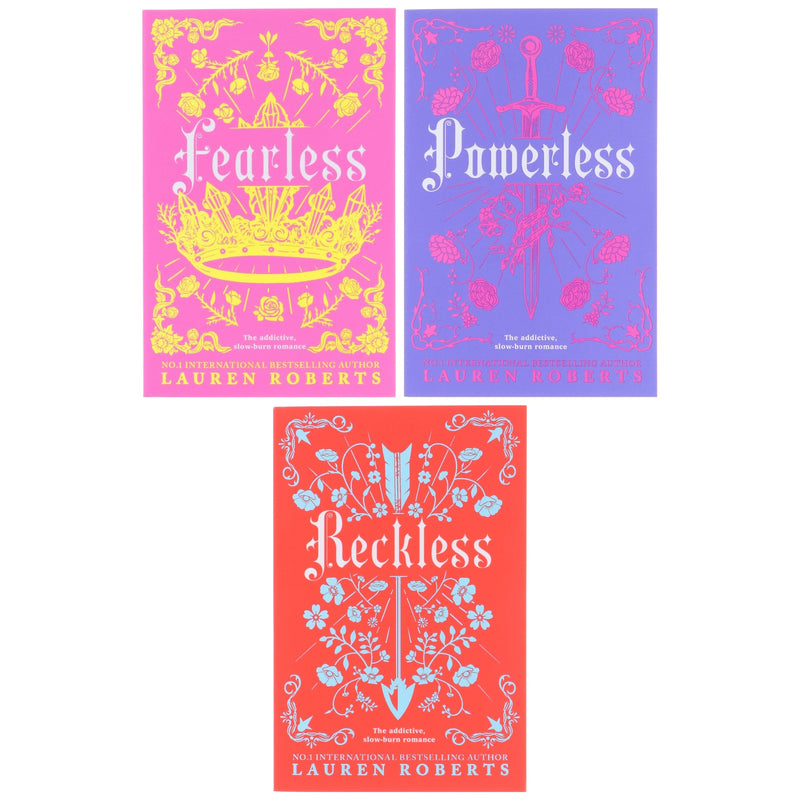 The Powerless Trilogy By Lauren Roberts 3 Books Collection Set - Ages 14+ - Paperback Young Adult Simon & Schuster