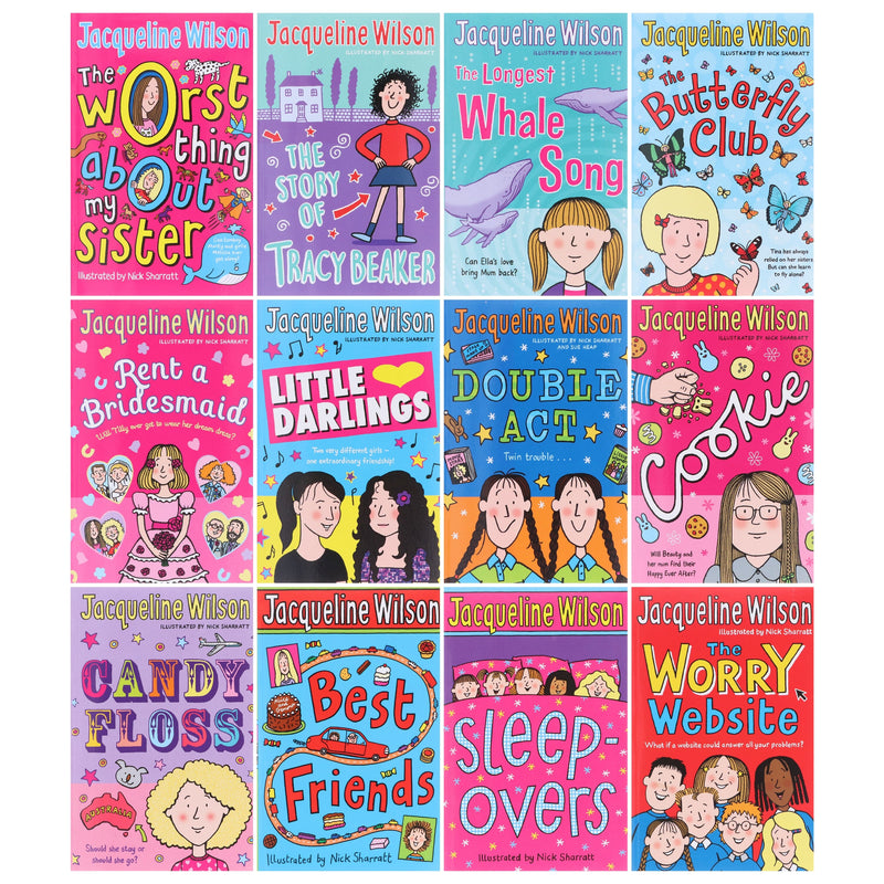 Jacqueline Wilson Collection 12 Books Set - Ages 9-14 - Paperback 9-14 Penguin Random House
