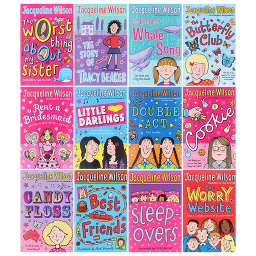 Jacqueline Wilson Collection 12 Books Set - Ages 9-14 - Paperback 9-14 Penguin Random House