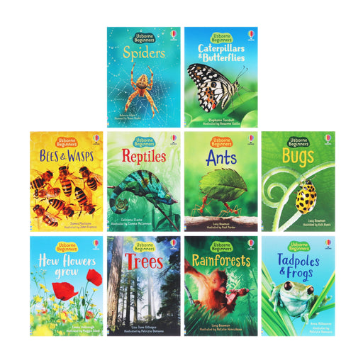Usborne Beginners Nature 10 Books Children Collection - Age 7-9- Paperback B2D DEALS Usborne Publishing Ltd