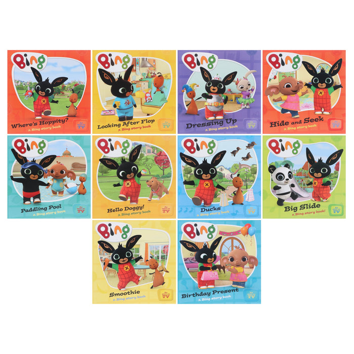 Bing Bunny 10 Books Favourite Stories Box Set By Ted Dewan - Ages 7-9 - Paperback 7-9 HarperCollins Publishers