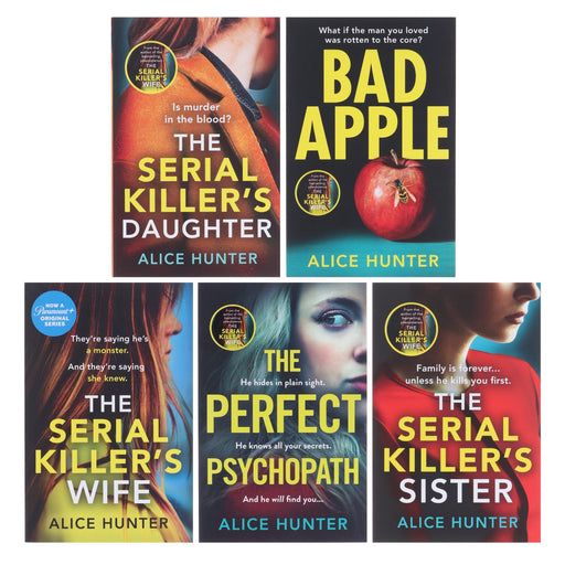 The Serial Killer Series By Alice Hunter 5 Books Collection Set - Fiction - Paperback Fiction HarperCollins Publishers