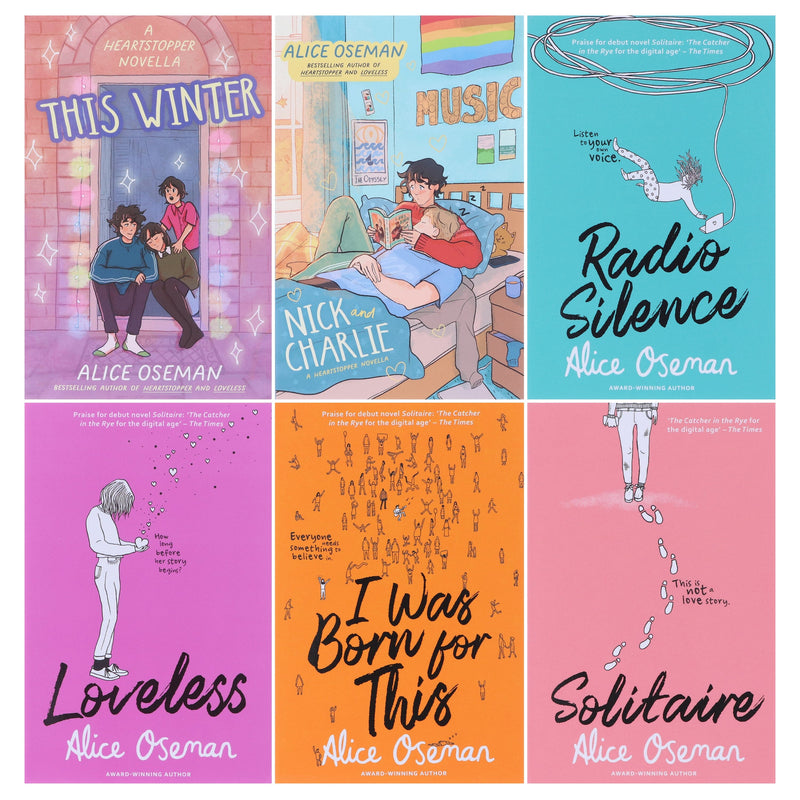 Alice Oseman Collection 6 Books Set - Ages 13+ - Paperback Fiction HarperCollins Publishers