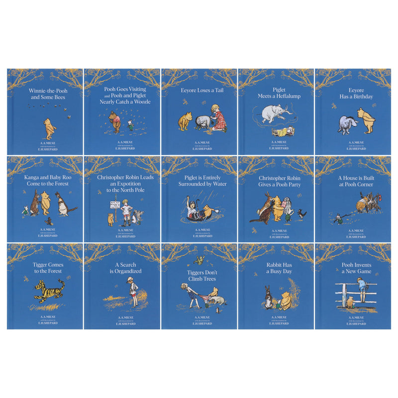 Winnie The Pooh illustrated Classic Story Collection: 30 Books Box Set - Ages 5-9 - Hardback Fiction HarperCollins Publishers