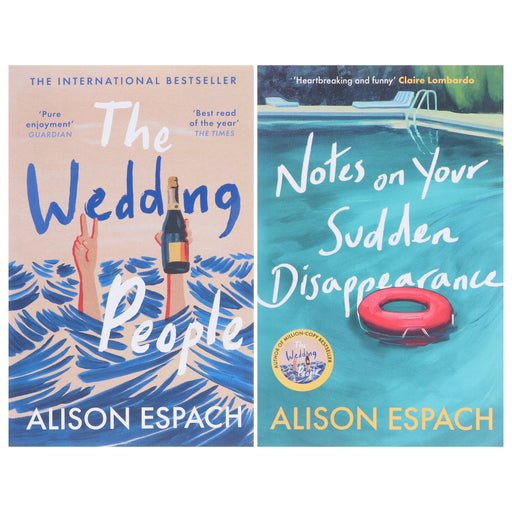 Alison Espach Collection (The Wedding People & Notes on Your Sudden Disappearance) 2 Books Set - Fiction - Paperback Fiction Hachette