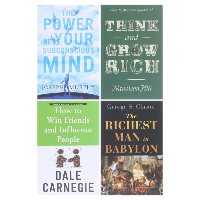 World’s Greatest Motivational Books For Self help, Success & Wealth 4 Books Collection Box Set - Non Fiction - Paperback Non-Fiction Wilco Books