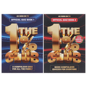 The 1% Club Official Quiz (Book 1&2) by BBC Studios 2 Books Collection Set - Non Fiction - Paperback Non-Fiction Penguin Random House