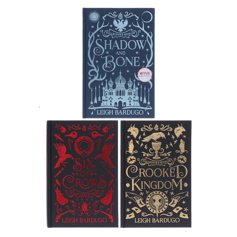 Grishaverse Shadow and Bone & Six of Crows Duology Collector's Edition 3 Books Collection Set by Leigh Bardugo - Age 13+ - Hardback Fiction Orion Children's Books