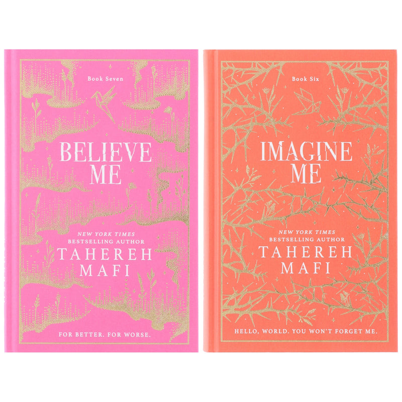 Shatter Me (Book 6-7) Collector's Edition by Tahereh Mafi 2 Book Sprayed Edges Collection Set - Ages 14+ - Hardback Fiction HarperCollins Publishers