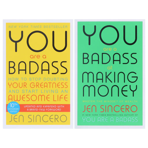 You Are a Badass Series by Jen Sincero 2 Books Collection Set - Non Fiction - Paperback Non-Fiction Hachette