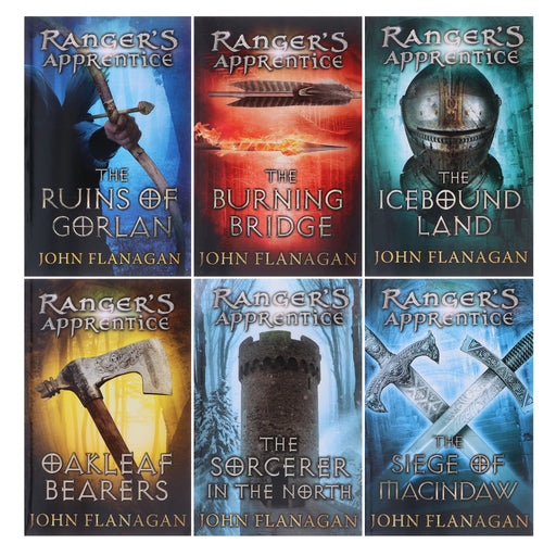Rangers Apprentice Series (Book 1-6) By John Flanagan 6 Books Collection Set - Ages 9-11 - Paperback Young Adult Penguin Random House
