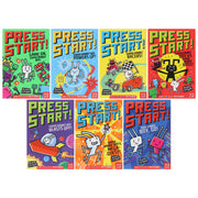 Press Start! Series by Thomas Flintham 7 Books Full-Colour Graphic Novels Collection Set - Ages 5+ - Paperback Graphic Novels Nosy Crow Ltd