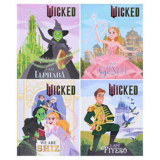 Wicked by Mary Man-Kong Illustrated 4 Books Collection Set With Witch from the West Kids Costume 3-5 Hachette