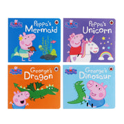 Peppa Pig Magical Creatures By Ladybird 4 Story Books Box Set - Ages 2-5 - Board Book 0-5 Penguin