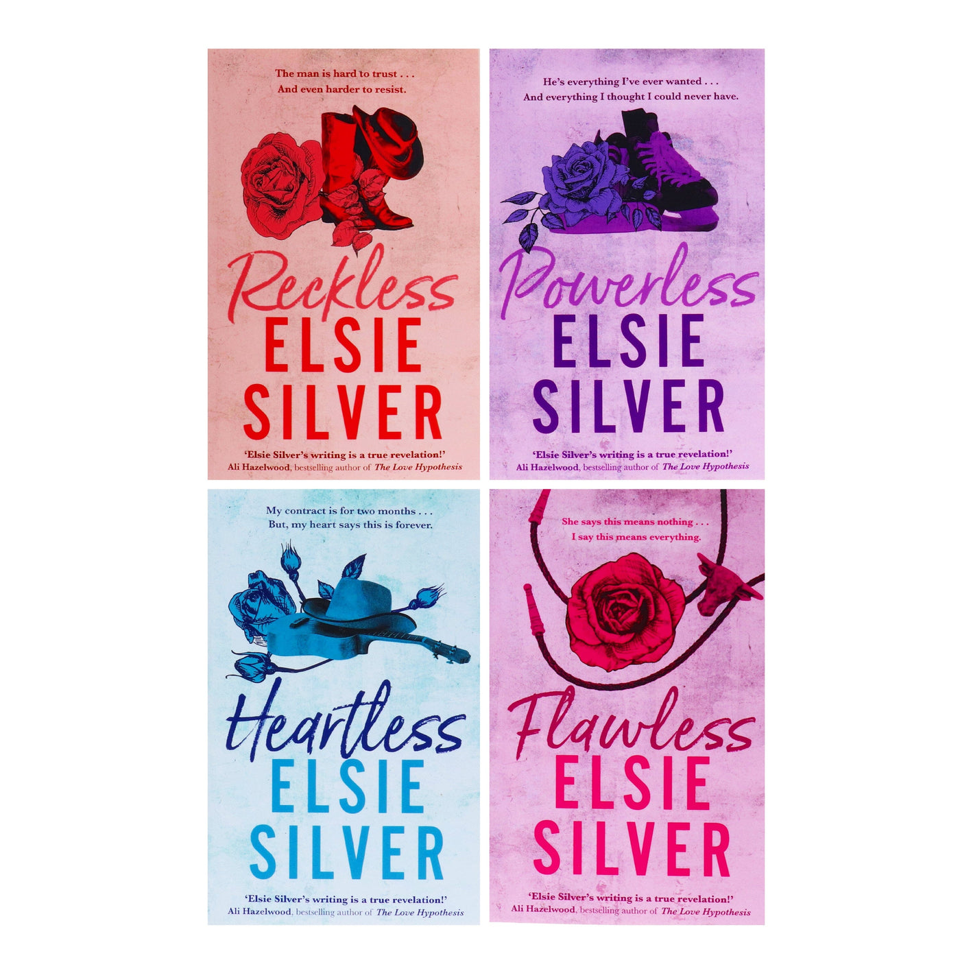 Chestnut Springs Series by Elsie Silver: 4 Books Collection Set - Fict ...