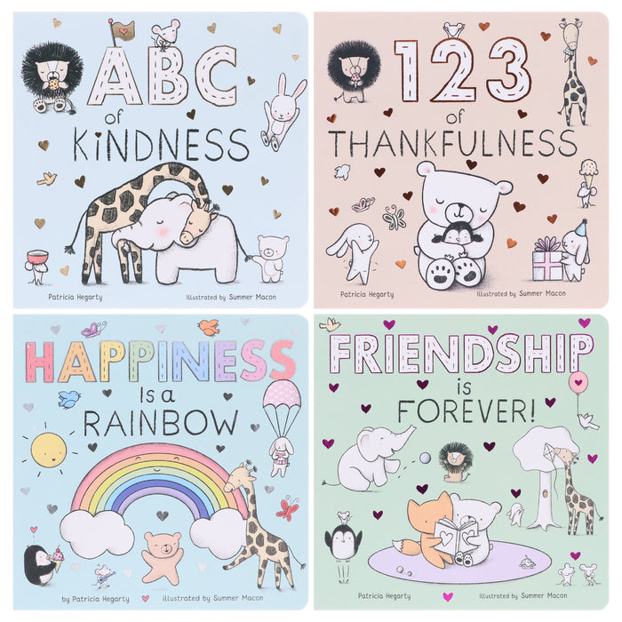 My First Books of Happiness 4 Books Collection Box Set by Patricia Hegarty - Ages 0-5 - Hardback 0-5 Little Tiger Press Group