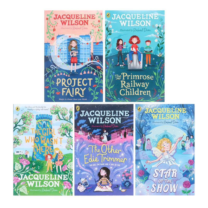 Jacqueline Wilson Collection Illustrated 5 Books Set - Ages 7+ - Paperback 7-9 Penguin Random House