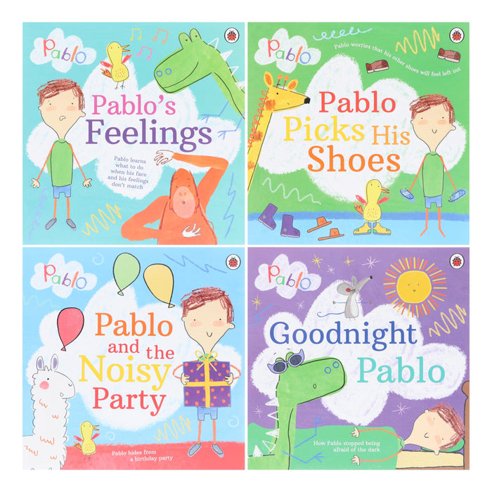 Pablo's Feelings Series 4 Picture Books Collection Set - Ages 2-7 - Paperback 0-5 Penguin Random House