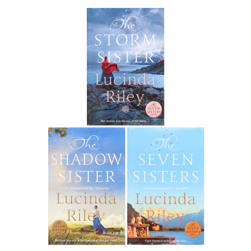 The Seven Sisters Series by Lucinda Riley 3 Books Collection Set - Fiction - Paperback Fiction Pan