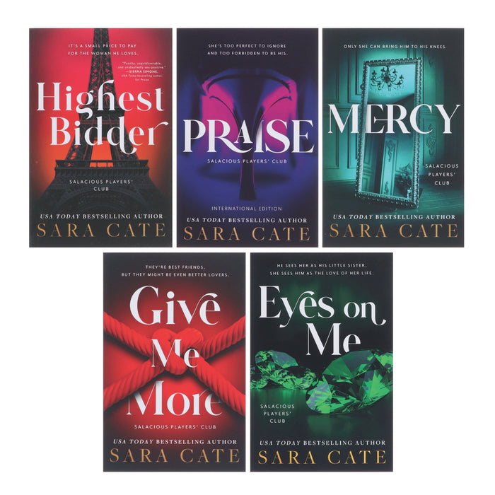 Scalatious Salacious Players Club Series By Sara Cate 5 Books Collection Set - Fi ...