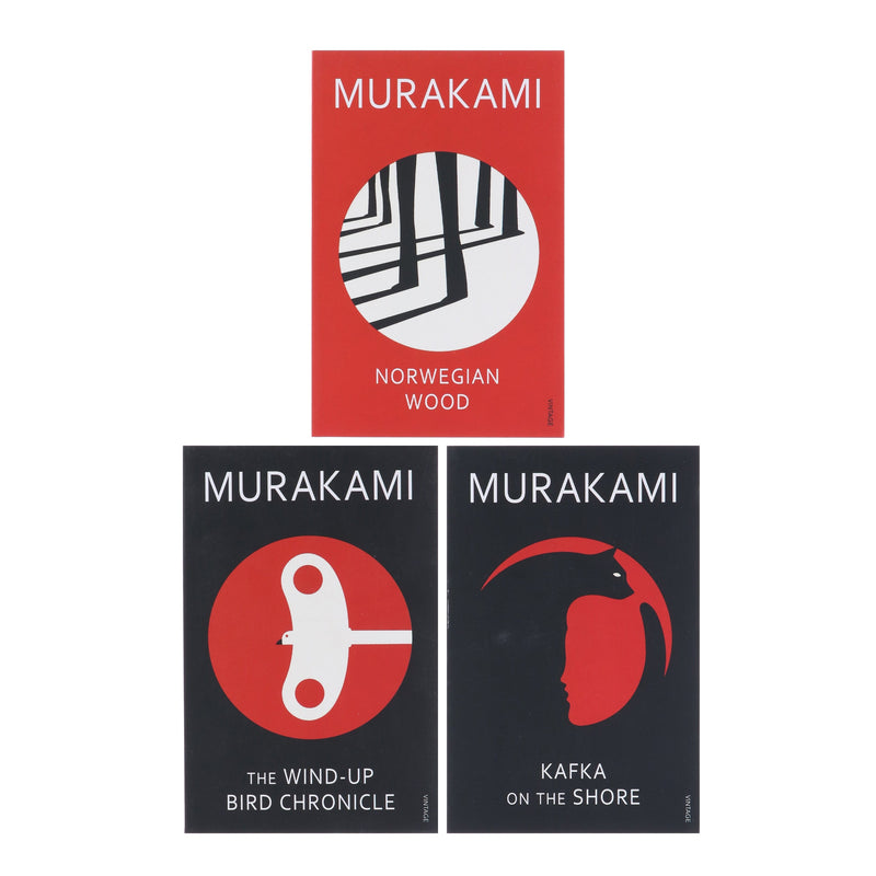 The Best of Murakami Collection by Haruki Murakami 3 Books Set - Fiction - Paperback (Vintage Books) Fiction Penguin Random House