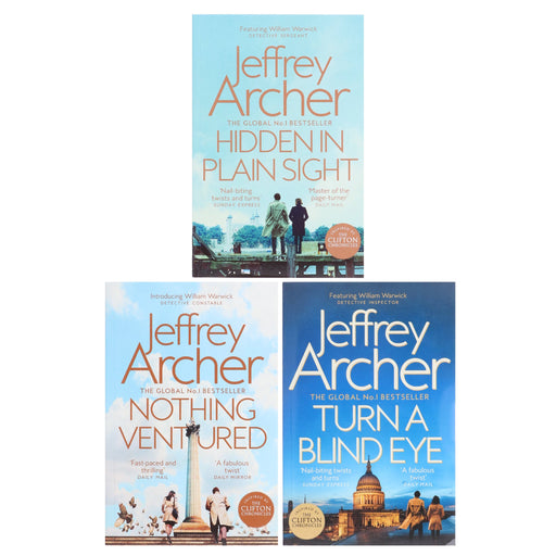 William Warwick Thriller Novels By Jeffrey Archer: 3 Books Collection Set - Fiction - Paperback Fiction Scholastic