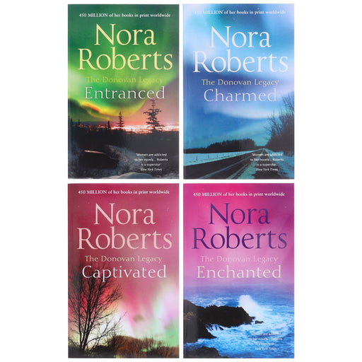 Donovan Legacy Series by Nora Roberts 4 Books Collection Set - Fiction - Paperback Fiction HarperCollins Publishers