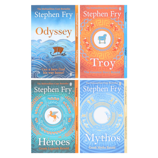 Greek Myths Series By Stephen Fry 4 Books Collection Set - Fiction - Paperback Fiction Penguin Random House
