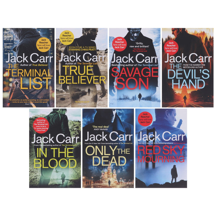 James Reece Series 7 Books Collection Set By Jack Carr - Fiction - Paperback Fiction Simon & Schuster
