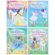 Usborne: Sticker Dolly Dressing Magical Activity Pack By Fiona Watt 4 Books Collection Box Set - Ages 5+ - Paperback 5-7 Usborne Publishing Ltd