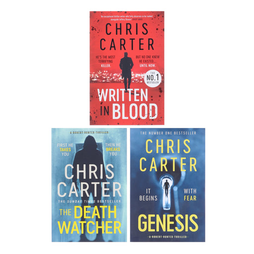 Robert Hunter Series by Chris Carter (Book 11-13) Collection 3 Books Set - Fiction - Paperback Fiction Simon & Schuster
