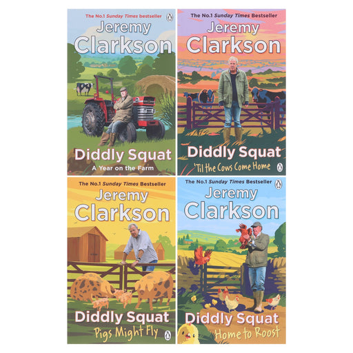 Diddly Squat Series By Jeremy Clarkson: 4 Books Collection Set - Fiction - Paperback Fiction Penguin Random House