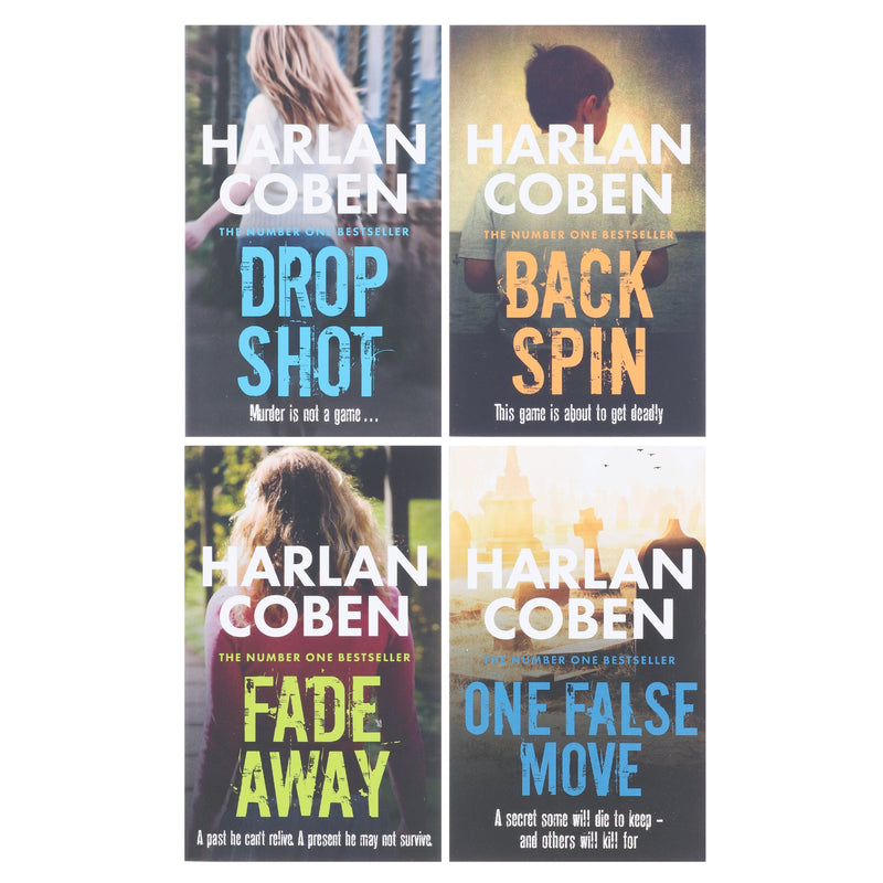 Myron Bolitar Series by Harlan Coben 4 Books Collection Set - Fiction - Paperback Fiction Hachette