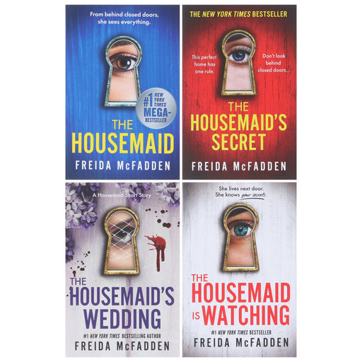 Freida McFadden Housemaid Collection 4 Books Box Set - Fiction - Paperback (Sprayed Edges) Fiction Sourcebooks