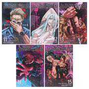 Jujutsu Kaisen Series (Book 11-15) By Gege Akutami 5 Books Collection Manga Set - Ages 16+ - Paperback Graphic Novels Viz Media, Subs. of Shogakukan Inc